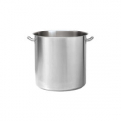Stock Pot Stainless Steel (Induction Compatible) 26x26cm 13.5L