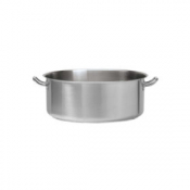 Casserole Pan Stainless Steel (Induction Compatible) 36x14cm 14L