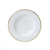 Burnished Gold Classic Rim Bowl 22cm 22.5cl (8 3/4inch 8oz)