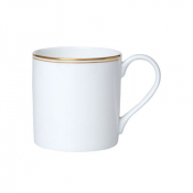 Burnished Gold Coupe Mug 9cm 35cl (3 1/2inch 12 1/3oz)