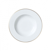 Diamond White Classic Rim Bowl 22cm 22.5cl (8 3/4inch 8oz)