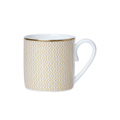 Diamond Gold Coupe Coffee Can Cup 6cm 10cl (6 1/3inch 3 1/2oz)