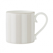 Bakewell Taupe Coupe Mug 9cm 35cl (3 1/2inch 12 1/3oz)