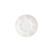 Quill Coupe Tea Saucer Low 15cm (6inch)