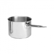 Sauce Pan Deep Stainless Steel (Induction Compatible) 16x11cm 2.1L