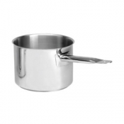 Sauce Pan Deep Stainless Steel (Induction Compatible) 18x12cm 3L