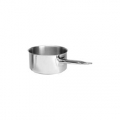 Sauce Pan French Style Stainless Steel (Induction Compatible) 24x10.5cm 4.3L