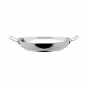 Paella Pan Stainless Steel 24x4.5cm 1.9L
