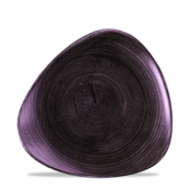 Stonecast Patina Deep Purple Lotus Plate 9inch