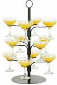 Cocktail Tree Black (Holds 12 Glasses)