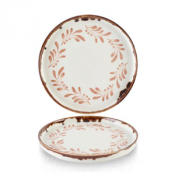 Dudson Harvest Mediterranean Terracotta  Walled Plate 10 2/8inch