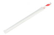 Paper Straw Wrapped Red/White 8inch x250