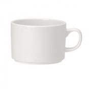 Monaco White Rococo Can Cup 22.75cl (8oz)
