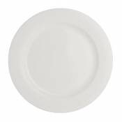 Monaco White Flat Rim Plate 20.25cm (8inch)