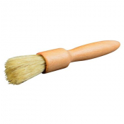 Pastry Brush Natural Bristles Round