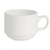 Steelite Spyro Cup Stkg 21.5cl 7 1/2oz