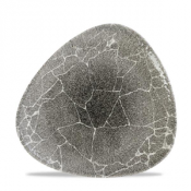 Kintsugi Reverse Quartz Black Lotus Plate 9inch