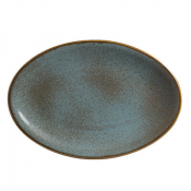 Alma Tacana Azul Oval Platter 34.29 x 22.86cm (13 1/2 x 9inch)