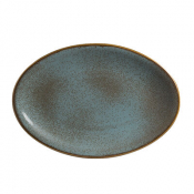 Alma Tacana Azul Oval Platter 25.5 x 19.05cm (10 x 7 1/2inch)