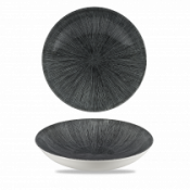 Churchill Studio Prints Agano Black Evolve Coupe Bowl 9.75inch