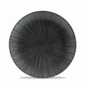 Churchill Studio Prints Agano Black Evolve Coupe Plate 8.67inch