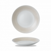 Churchill Isla Spinwash Sand Deep Coupe Plate 9 7/8inch