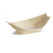 Bamboo Small Wood Boat 45ml x50