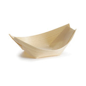 Bamboo Extra Large Wood Boat 235ml x50