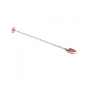 Professional Cocktail Spoon with Masher Copper 27cm