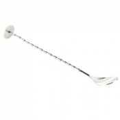 Cocktail Spoon with Masher Stainless Steel 27cm