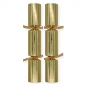 Christmas Cracker Fleur De Lys Gold 12inch Content O x24