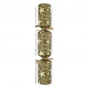 Christmas Cracker Dazzling Star Gold 10inch Content 1 x50