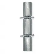 Christmas Cracker Wish Upon A Star Silver 12inch N Content x50