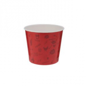 Chicken Bucket & Lid Paper (2514ml/85oz) Printed x100