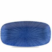 Churchill Studio Prints Agano Blue  Chefs Oblong Plate 13 7/8X7 3/8inch