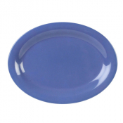 Melamine Platter Purple 9.5x7.25inch/240x185mm x12