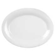 Melamine Platter White 13.5x10.5inch/345x265mm x12