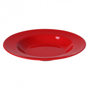 Melamine Pasta Bowl Red 16oz 11.25inch/285mm x12