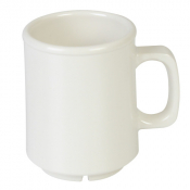 Melamine Mug White 8oz x12