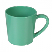 Melamine Mug/Cup Green 7oz 3 1/8inch/ 90mm x12