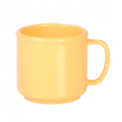 Melamine Mug Yellow 10oz x12