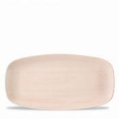 Churchill Super Vit Stonecast Canvas Coral Chefs Oblong Plate 11 3/4X6inch
