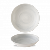 Churchill Super Vit Stonecast Canvas Grey Coupe Bowl 7.25inch