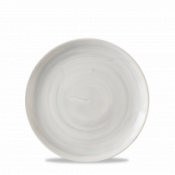 Churchill Super Vit Stonecast Canvas Grey Evolve Coupe Plate 6.5inch