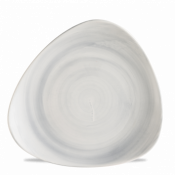 Churchill Super Vit Stonecast Canvas Grey Lotus Plate 10inch