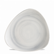 Churchill Super Vit Stonecast Canvas Grey Lotus Plate 9inch