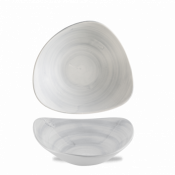 Churchill Super Vit Stonecast Canvas Grey Lotus Bowl 9inch