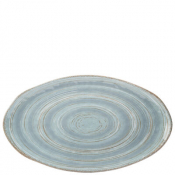 Wildwood Blue Platter 20.75 x 11.75inch (52.5 x 30cm)