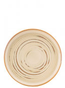 Santo Taupe Coupe Plate 7inch (17.5cm)