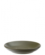 Barista Espresso Matt Olive Saucer 4.75inch (12cm)